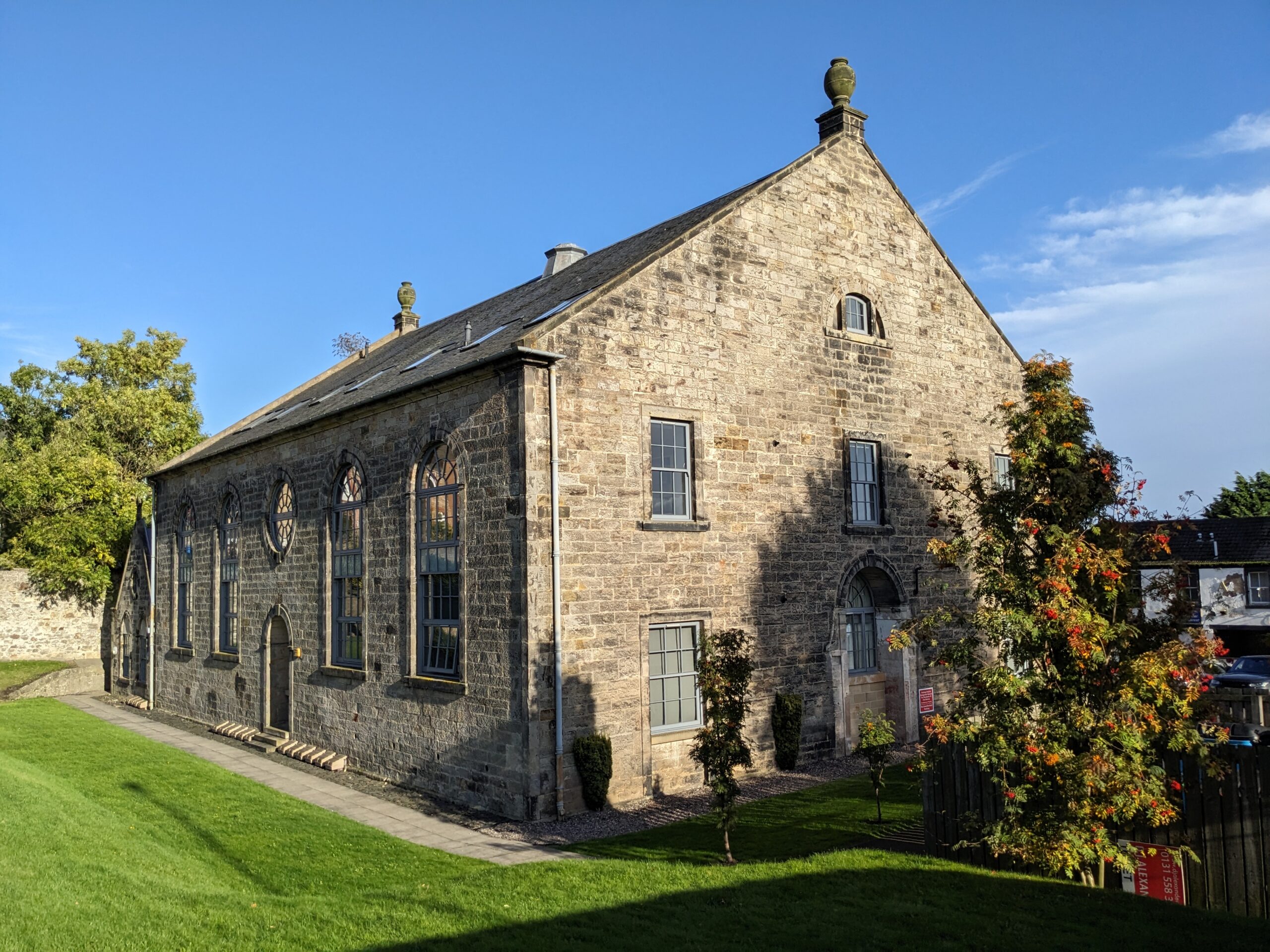 The former Barony Church, Dysart. (Credit: B. Rhodes / University of St Andrews)