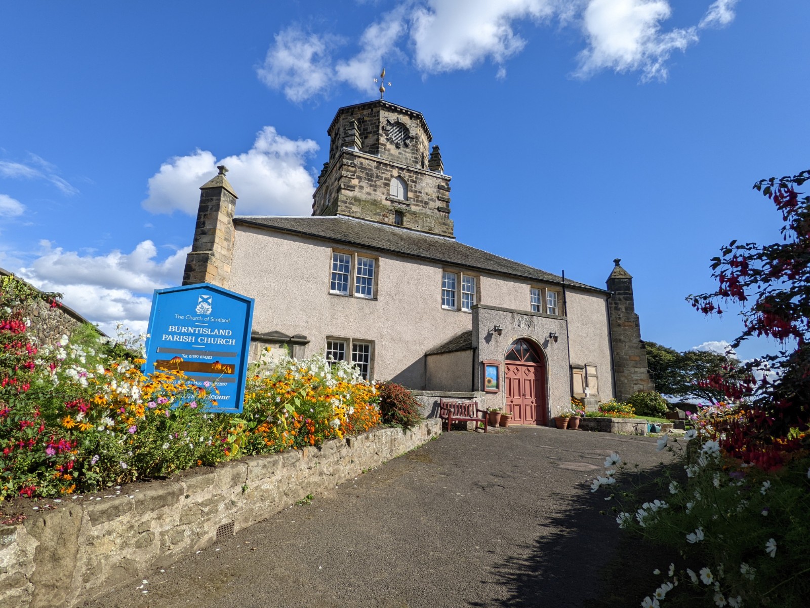 Parish church, Burntisland. (Credit: B. Rhodes / University of St Andrews)