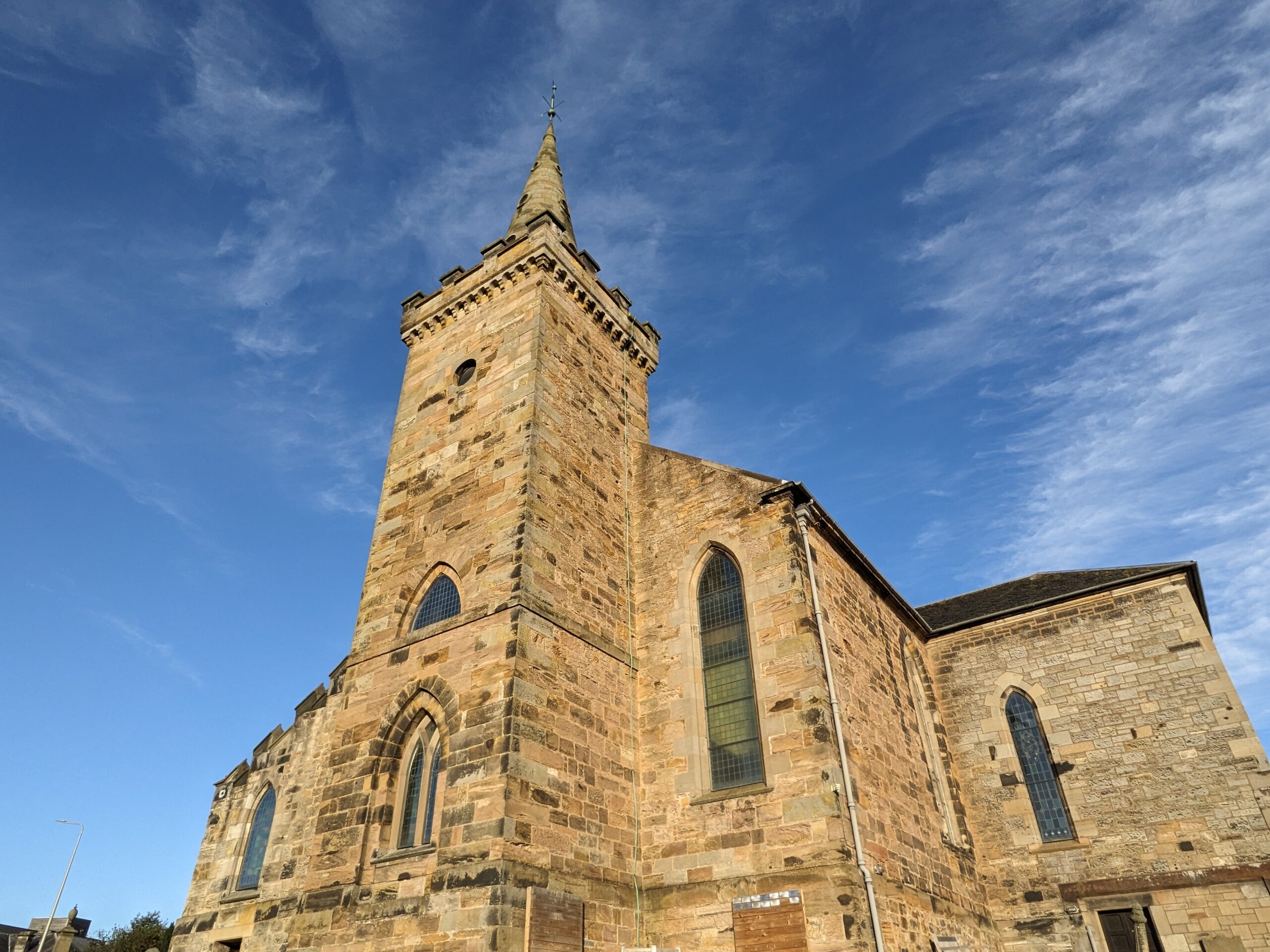 Abbotshall Parish Church, Kirkcaldy. (Credit: B. Rhodes / University of St Andrews)