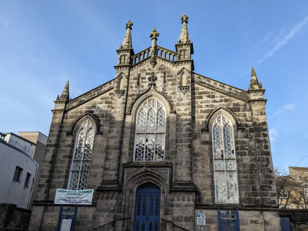 Former Congregational Church, Dunfermline. (Credit: B. Rhodes / University of St Andrews)