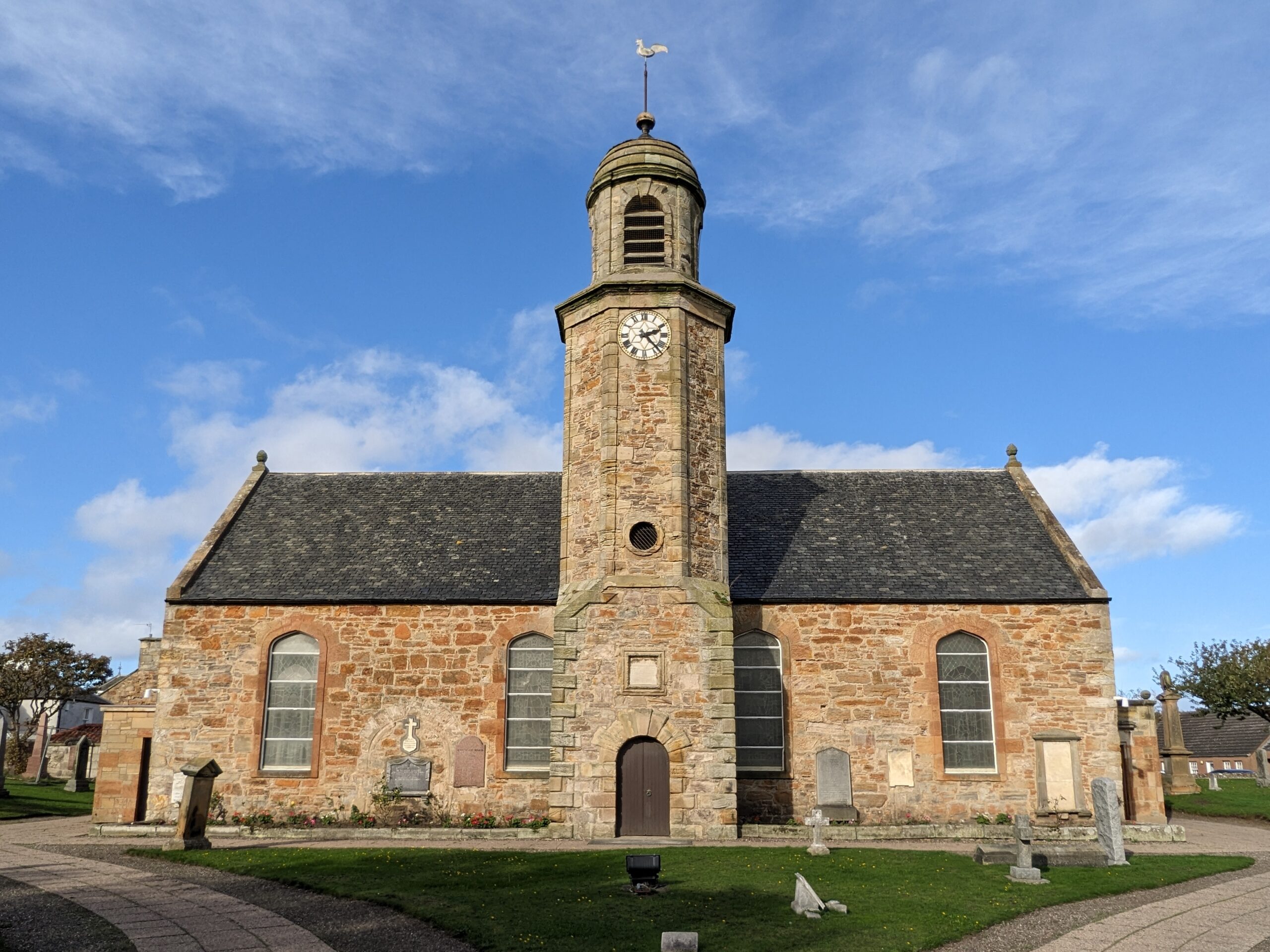 Parish church, Elie. (Credit: B. Rhodes / University of St Andrews)