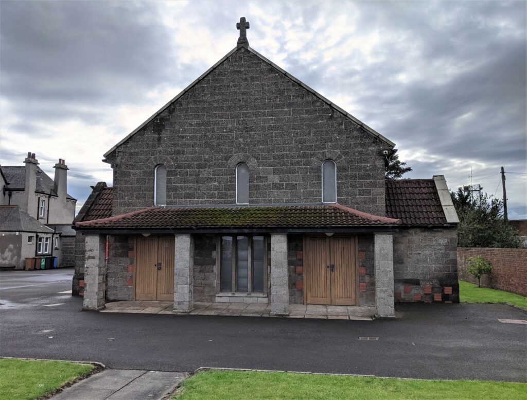 St Agatha’s Roman Catholic Church, Methil. (Credit: B. Rhodes / University of St Andrews)