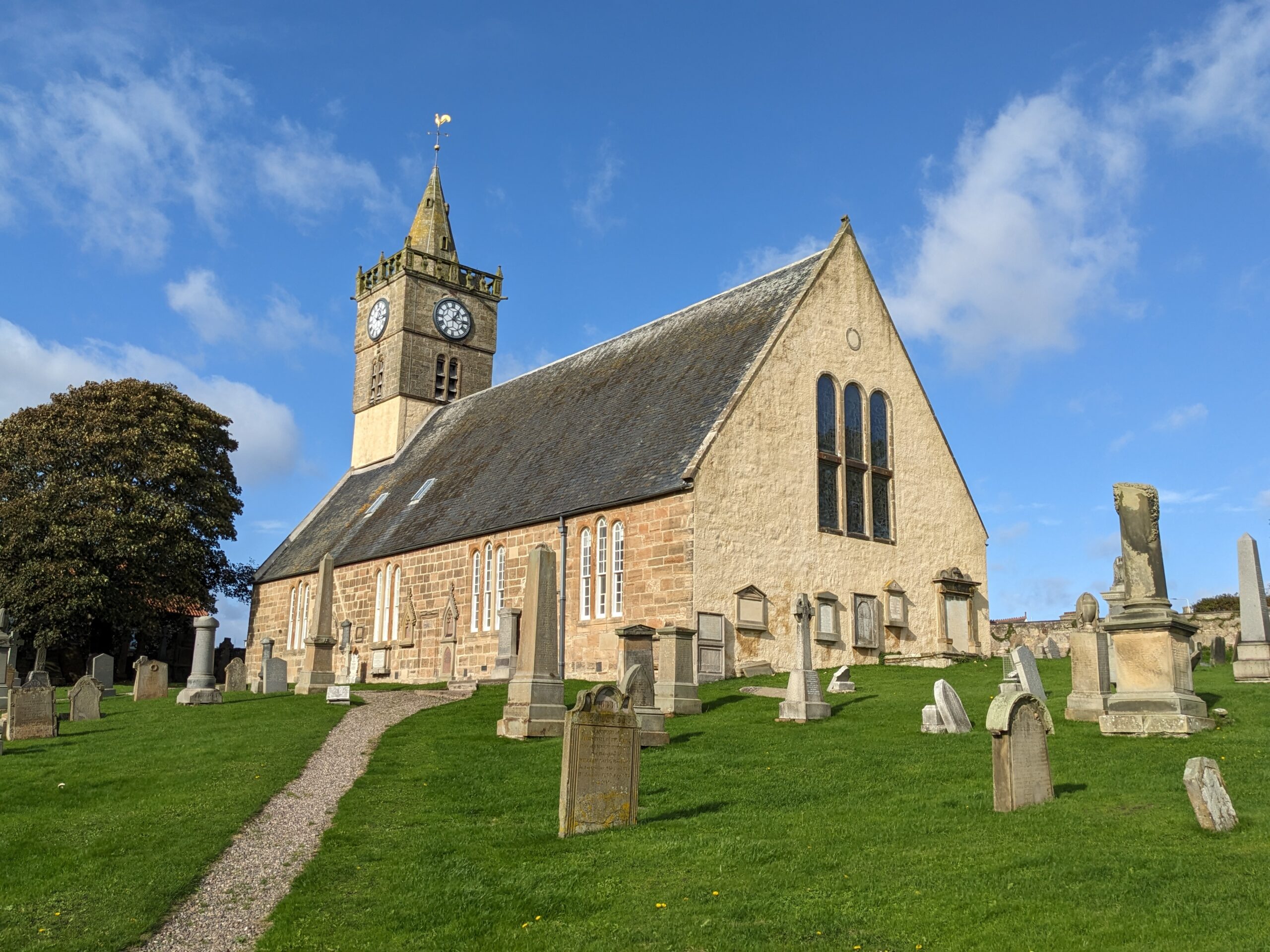 Anstruther Easter Parish Church. (Credit: B. Rhodes / University of St Andrews)