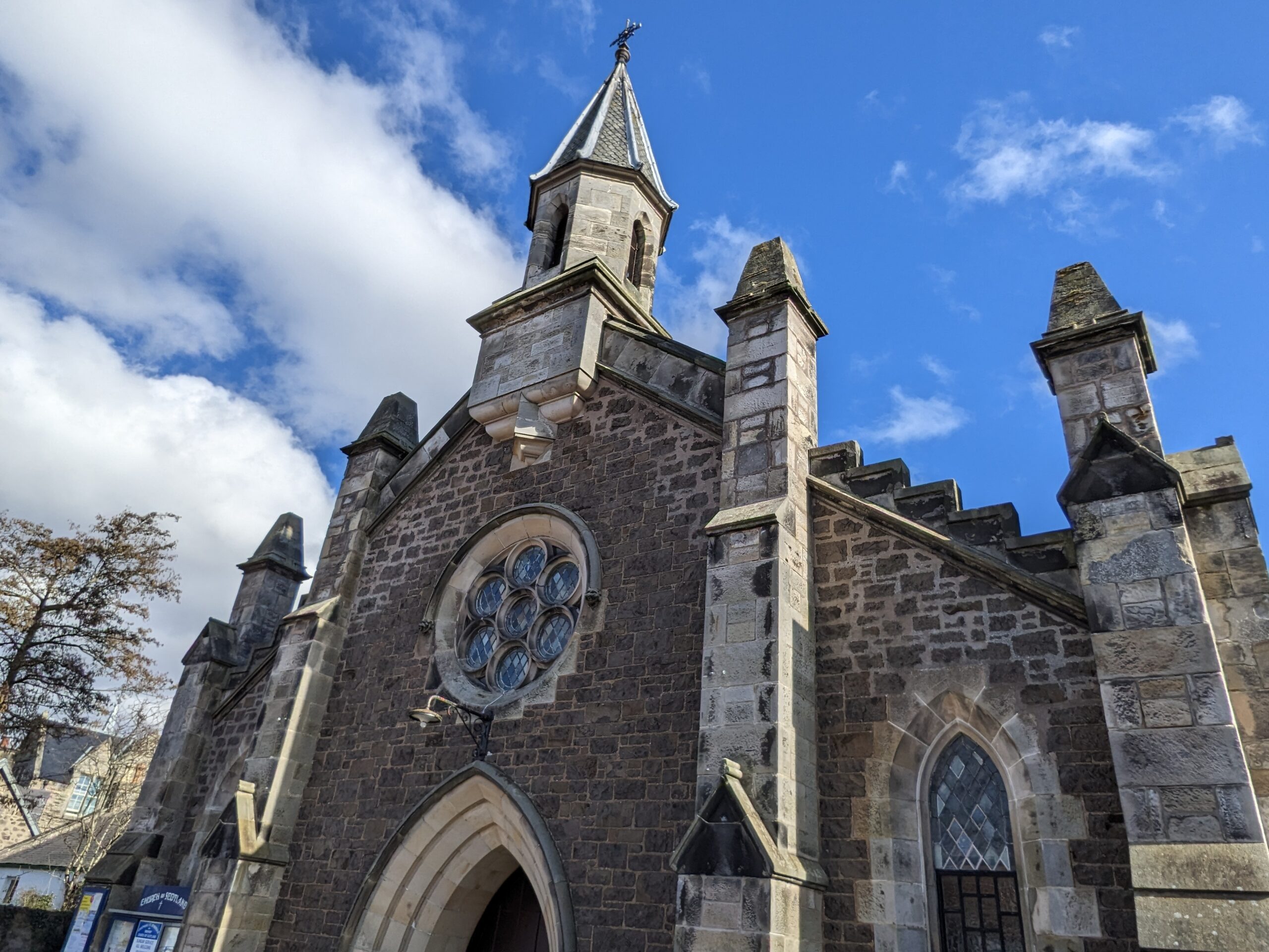 Parish church, Tayport. (Credit: B. Rhodes / University of St Andrews)