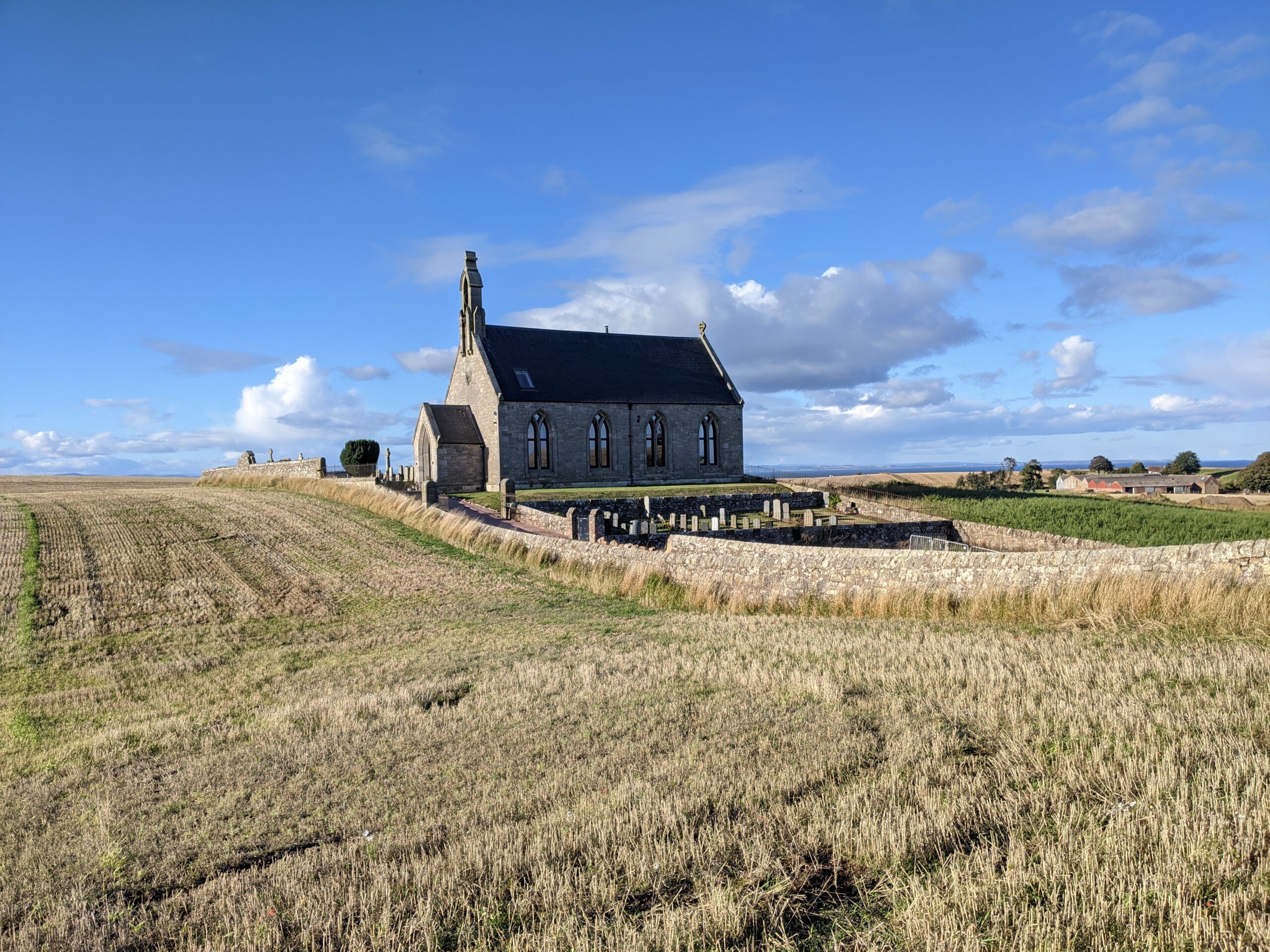 Former Boarhills Church. (Credit: B. Rhodes / University of St Andrews)