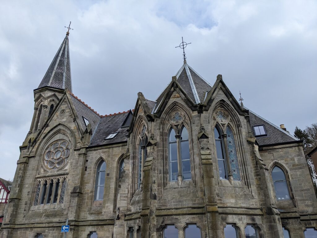 Former Trinity Church, Newport-on-Tay. (Credit: B. Rhodes / University of St Andrews)