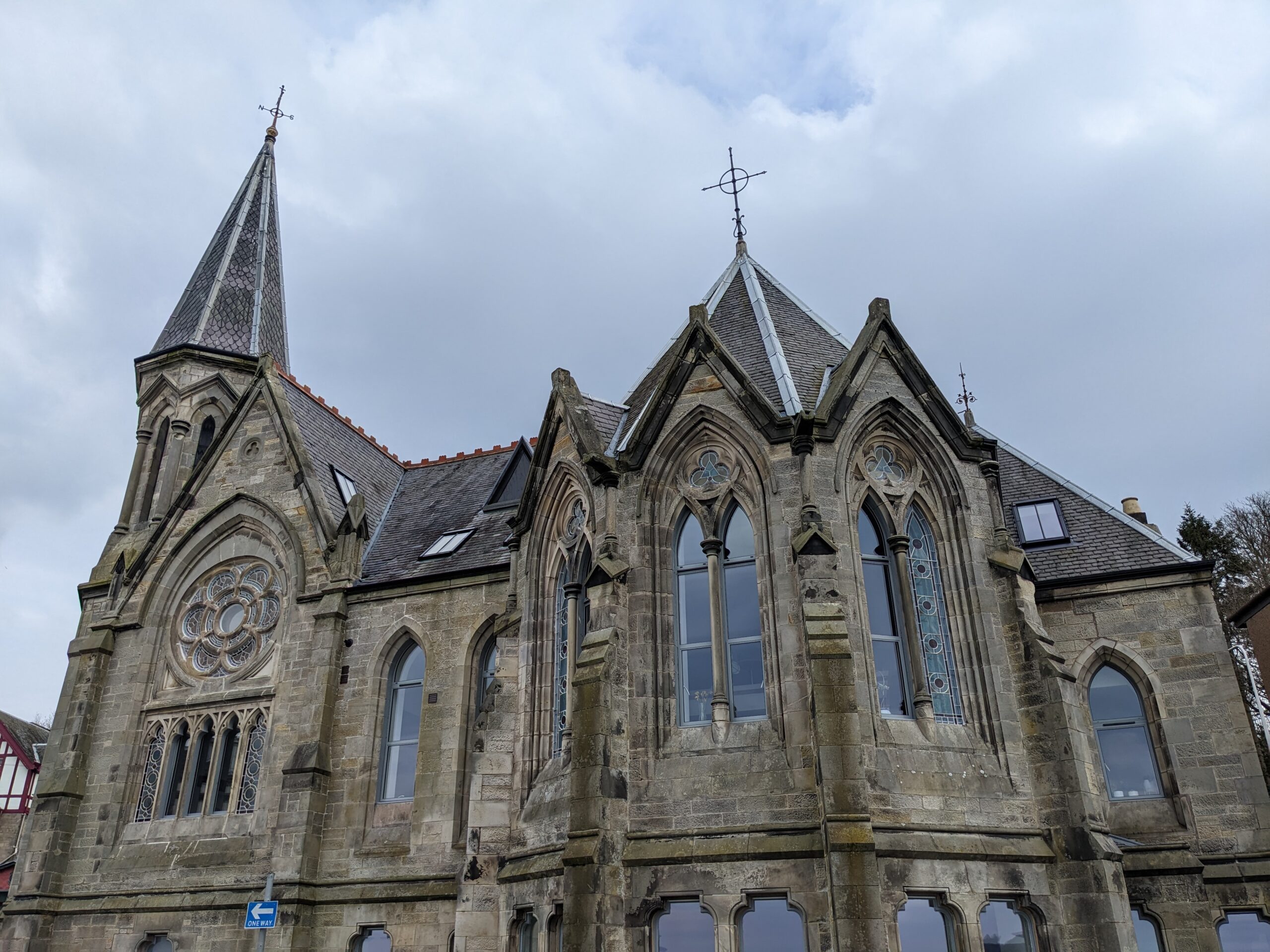 Former Trinity Church, Newport-on-Tay. (Credit: B. Rhodes / University of St Andrews)